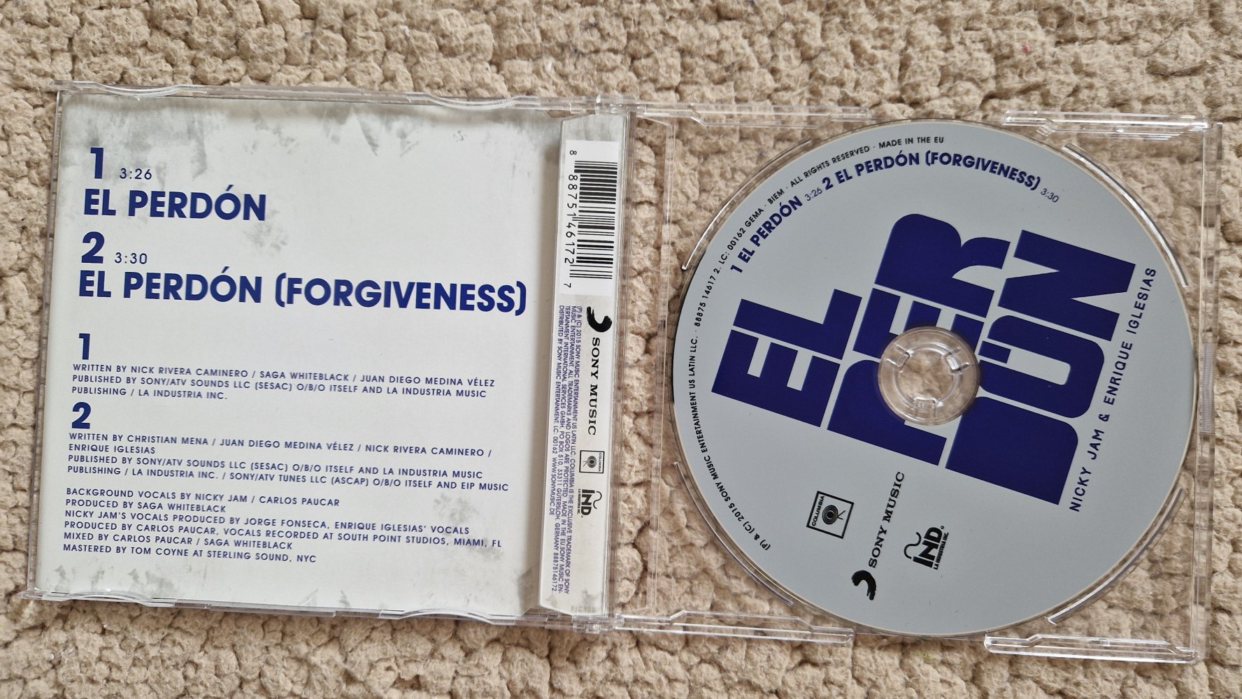 Enrique Iglesias El Perdon | Maxi - #2ndchancemusic
