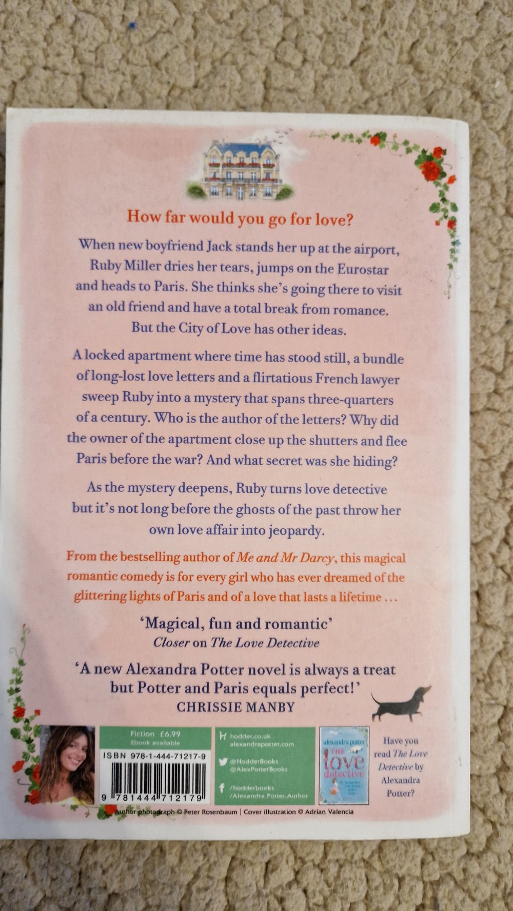 Alexandra Potter Love from Paris | Taschenbuch - #2ndchancebooks
