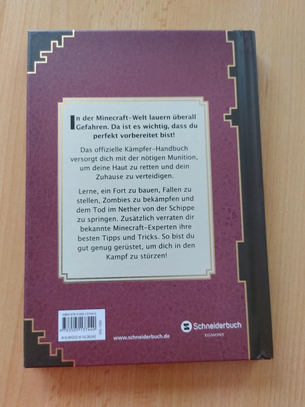 Minecraft Das Kämpfer-Handbuch