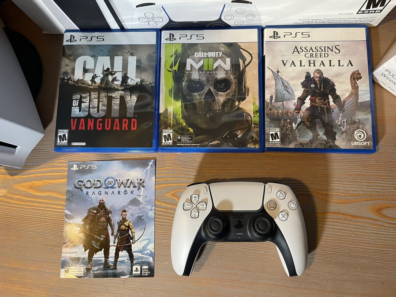 Sony PS5 Blu-Ray Disc Edition: 4 Spiele, kabellose Kopfhörer