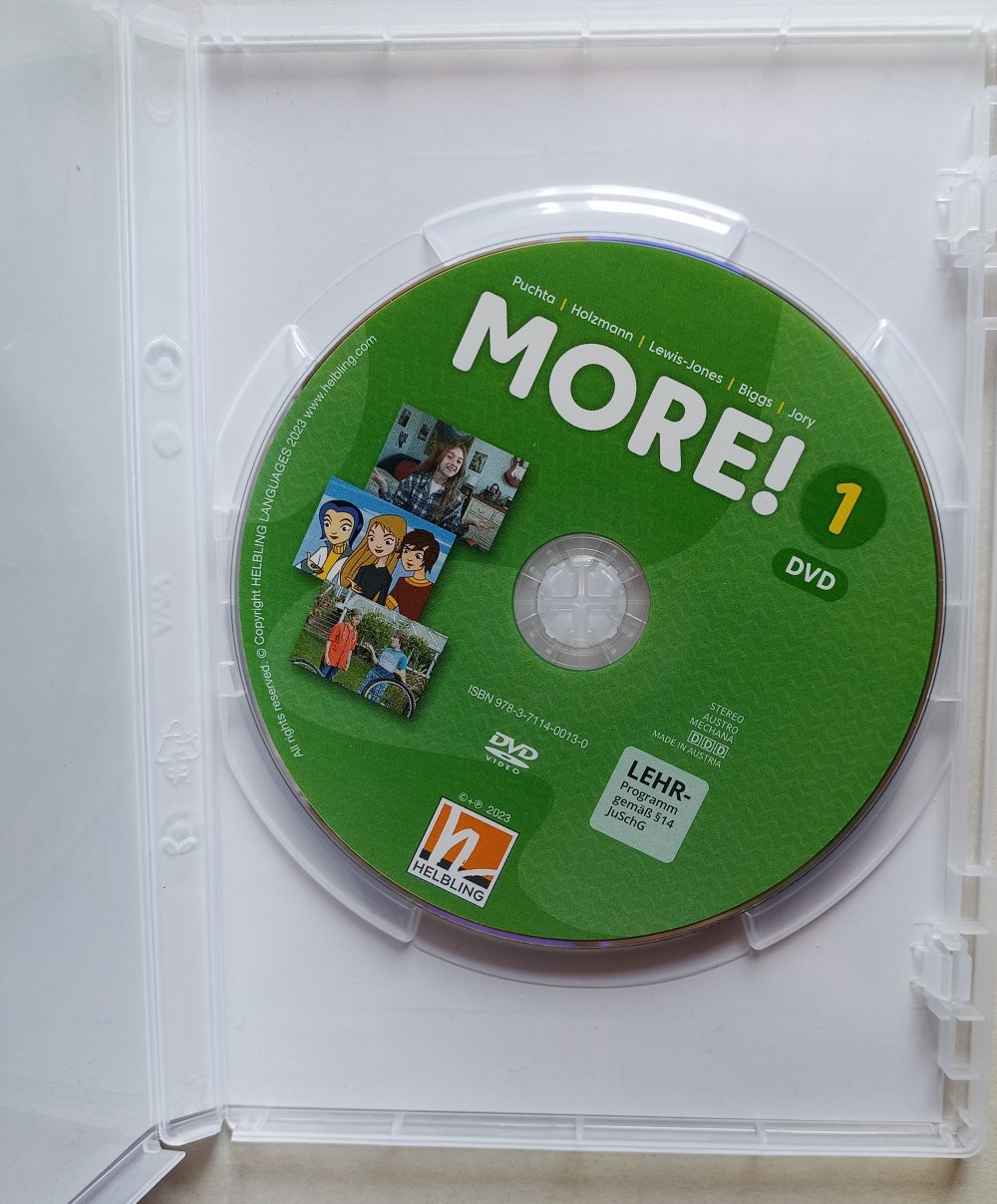 Helbling More! 1 DVD Englisch