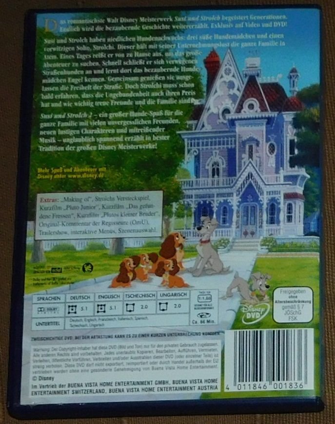 Walt Disney DVD 