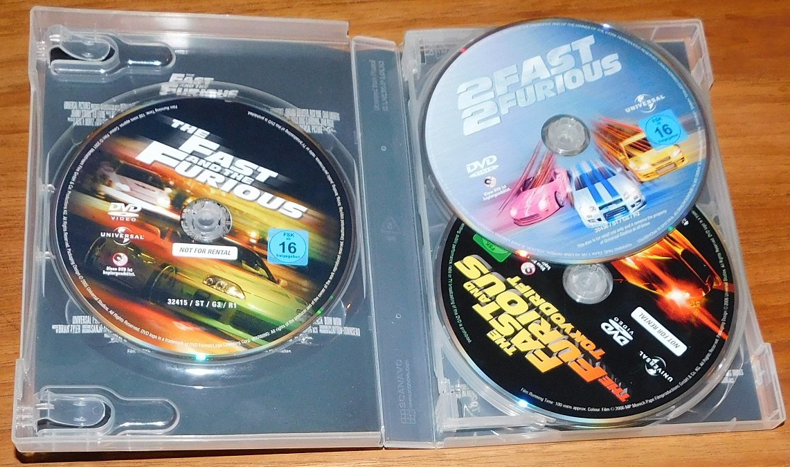 Fast & Furious 1-9