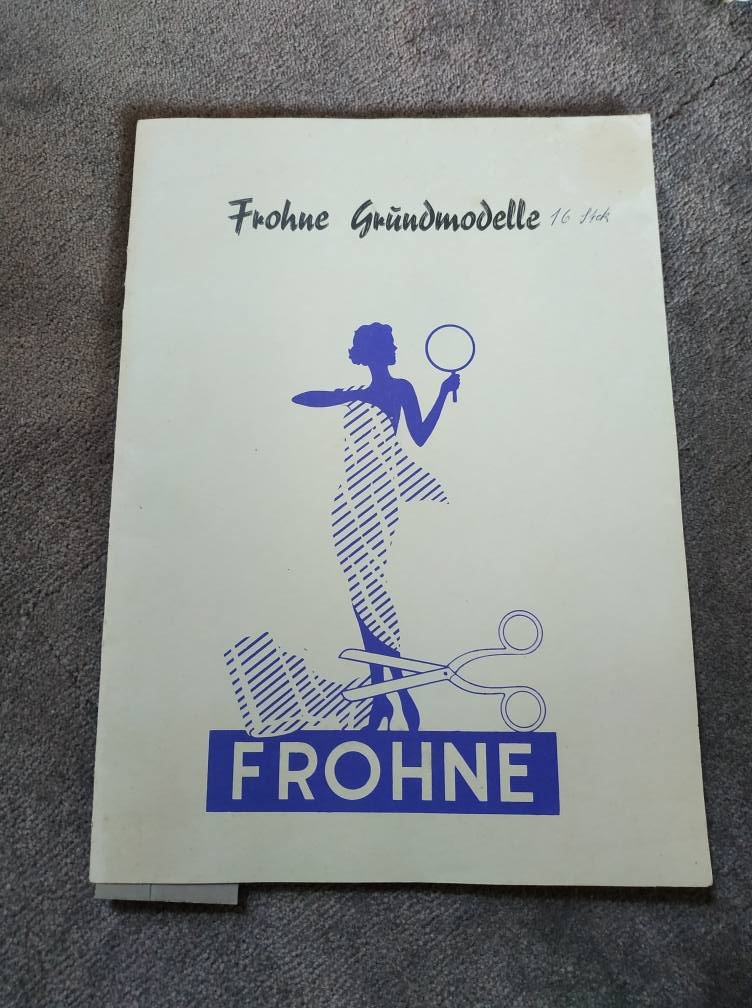 True Vintage Frohne Schnittzeichner System 60er 60s Schnittmuster