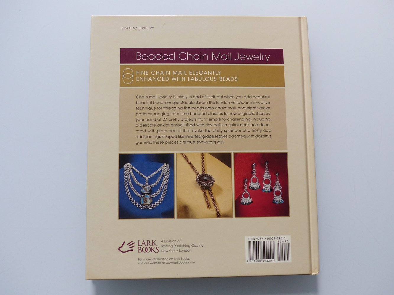 Beaded Chain Mail Jewelry