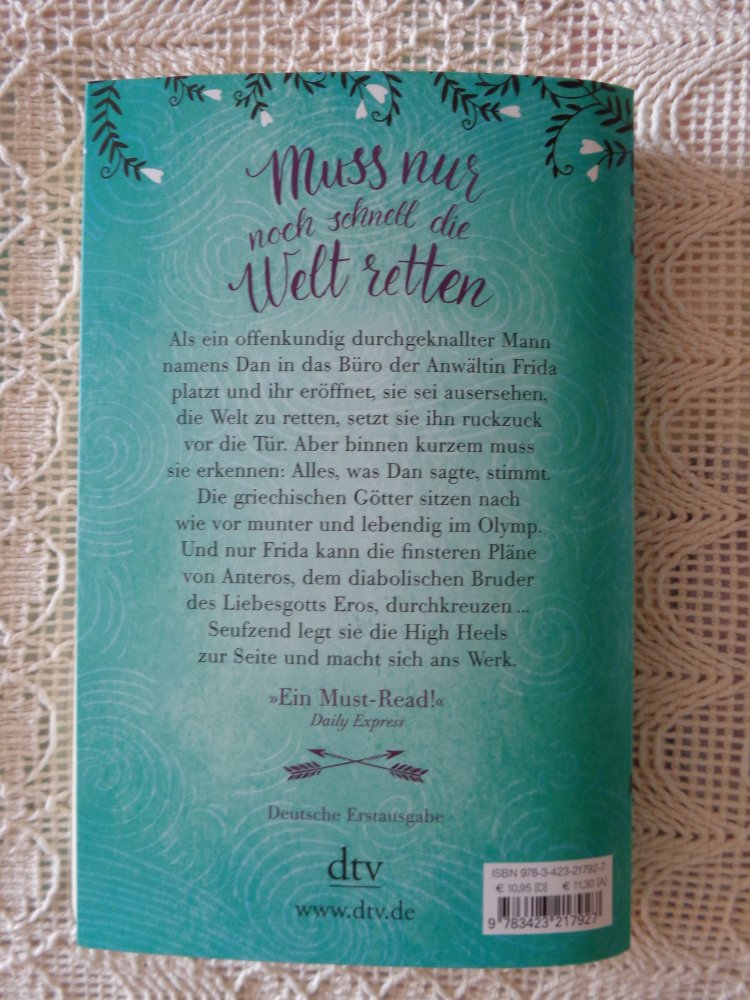 #Buch - Roman - Total verschossen - immer Ärger mit dem Liebesgott - Mängelexemplar
