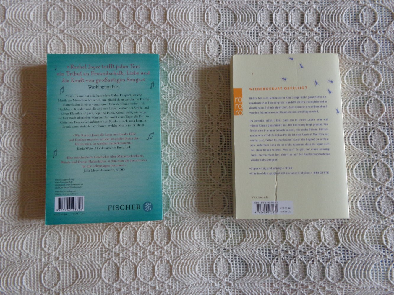 #2 Bücher: Mieses Karma, Mister Franks fabelhaftes Talent für Harmonie/ Mängelexemplare