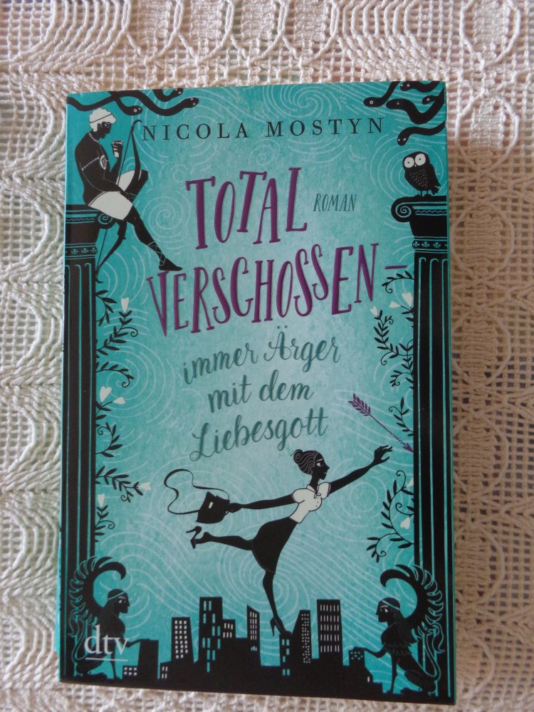 #Buch - Roman - Total verschossen - immer Ärger mit dem Liebesgott - Mängelexemplar