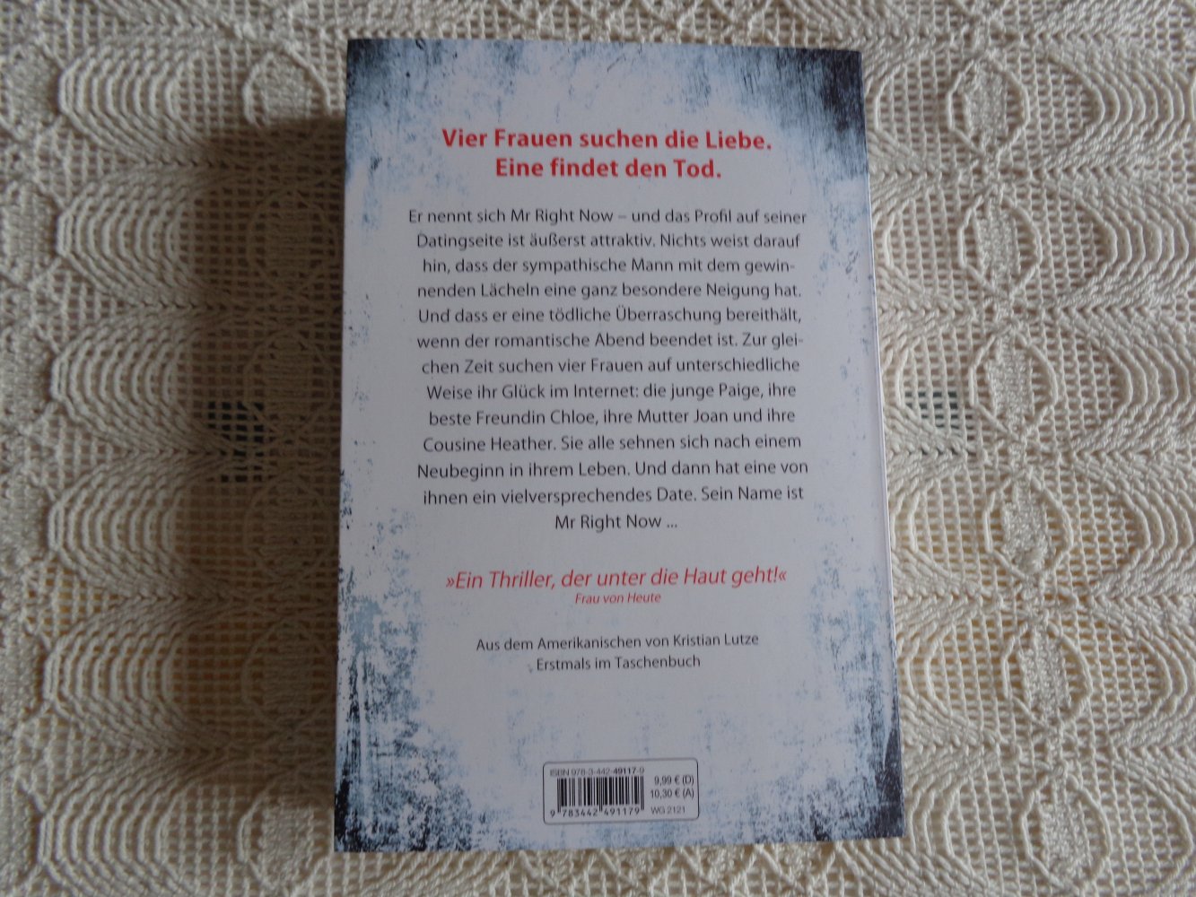 #Buch - Blind Date, Joy Fielding, Roman, Goldmann, 7,50 Euro