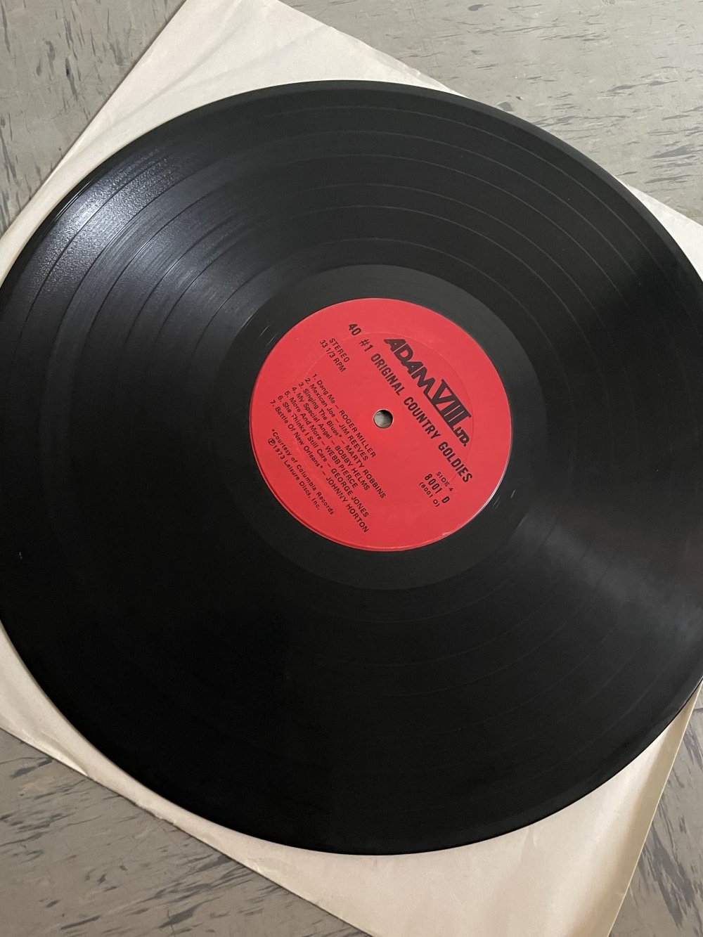 Schallplatte - Adam VIII - original country goldies - LP - Vinyl