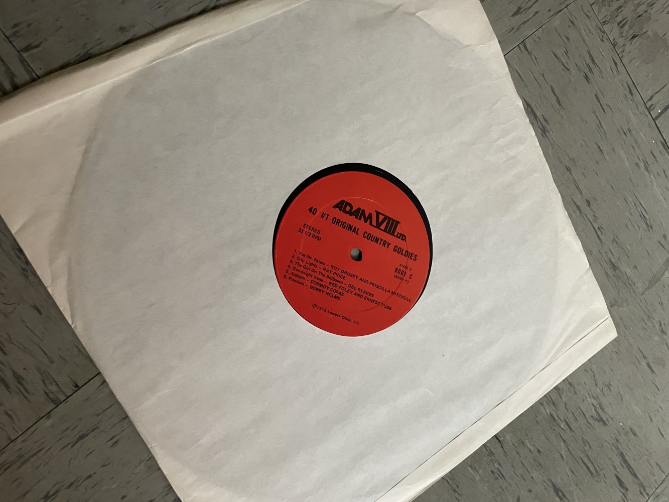 Schallplatte - Adam VIII - original country goldies - LP - Vinyl