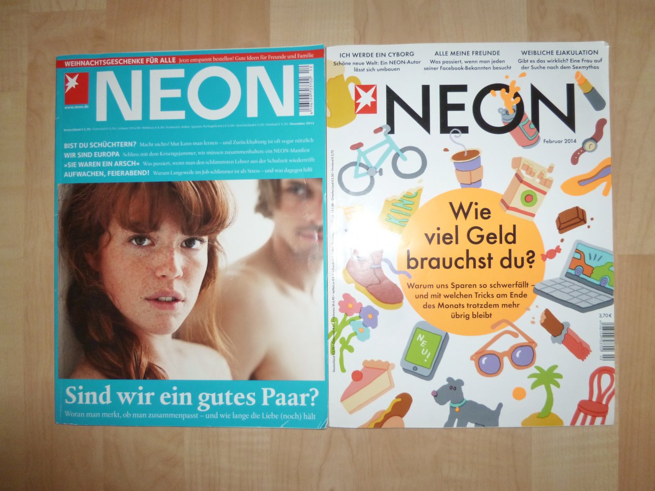 NEON von Stern (auf dem Bild links)