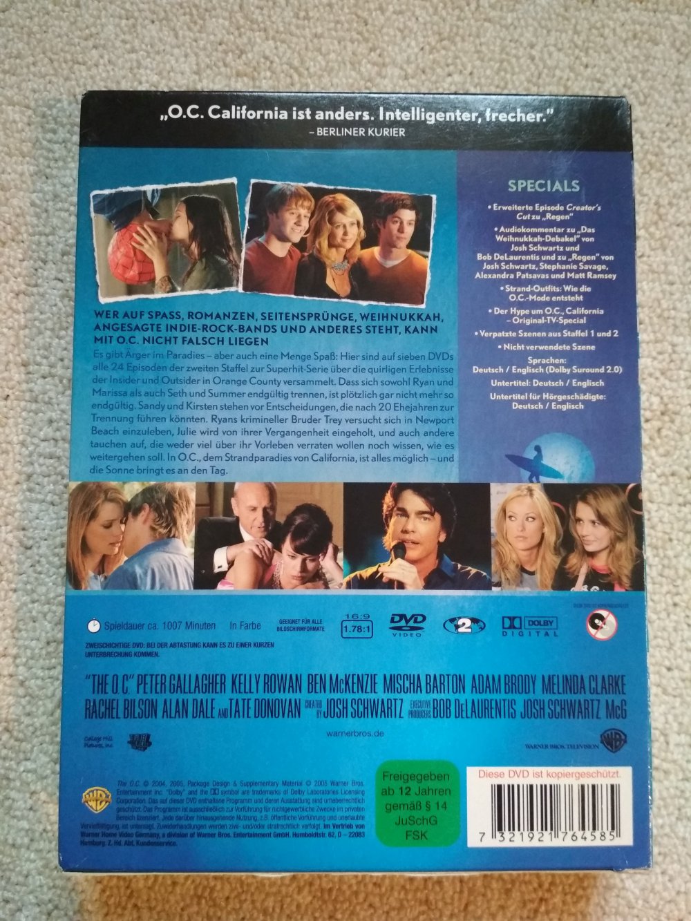 2.Staffel OC California - DVD-Box