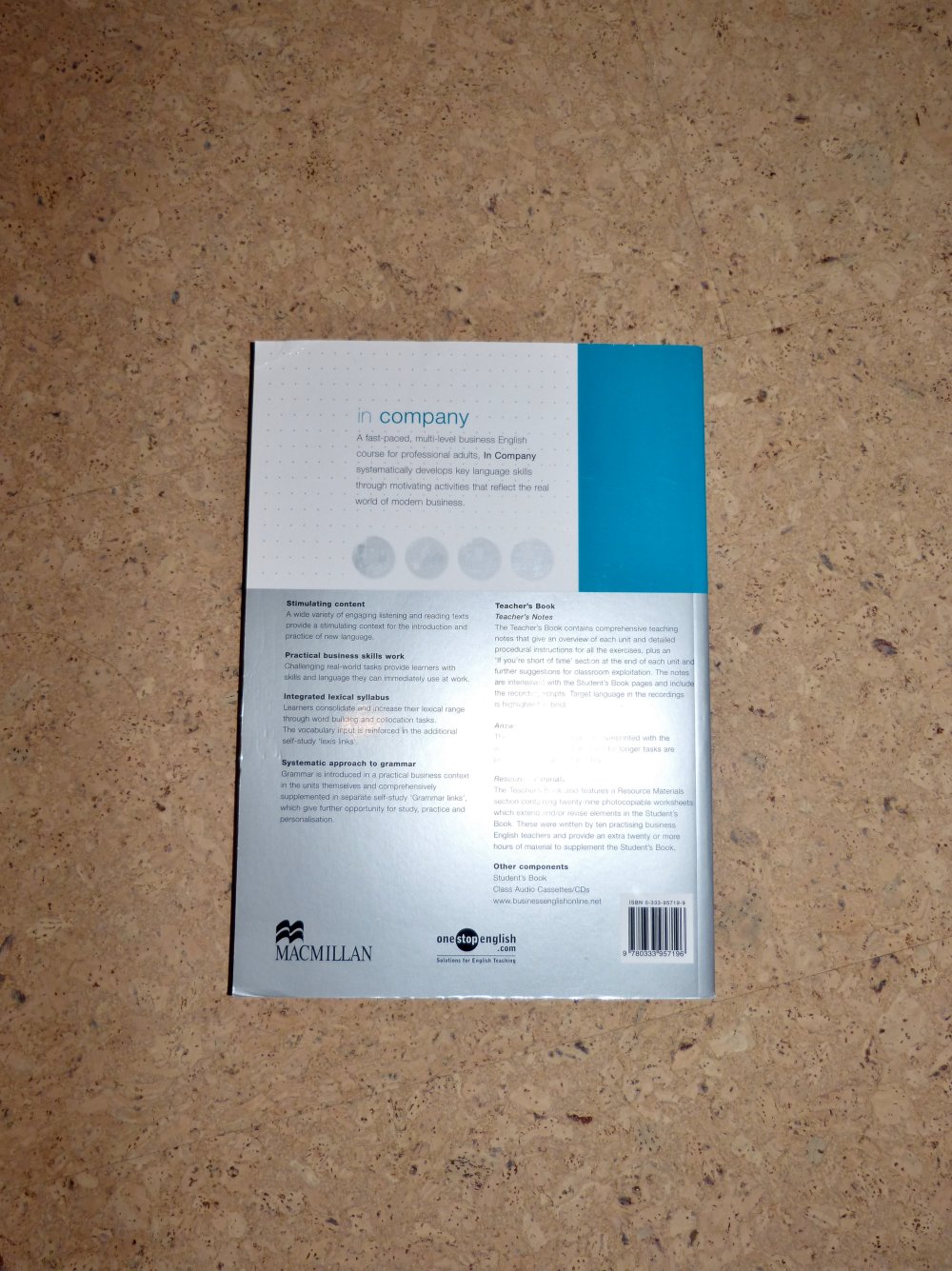 In company, Elementary Teacher's Book, MacMillan, neuwertig