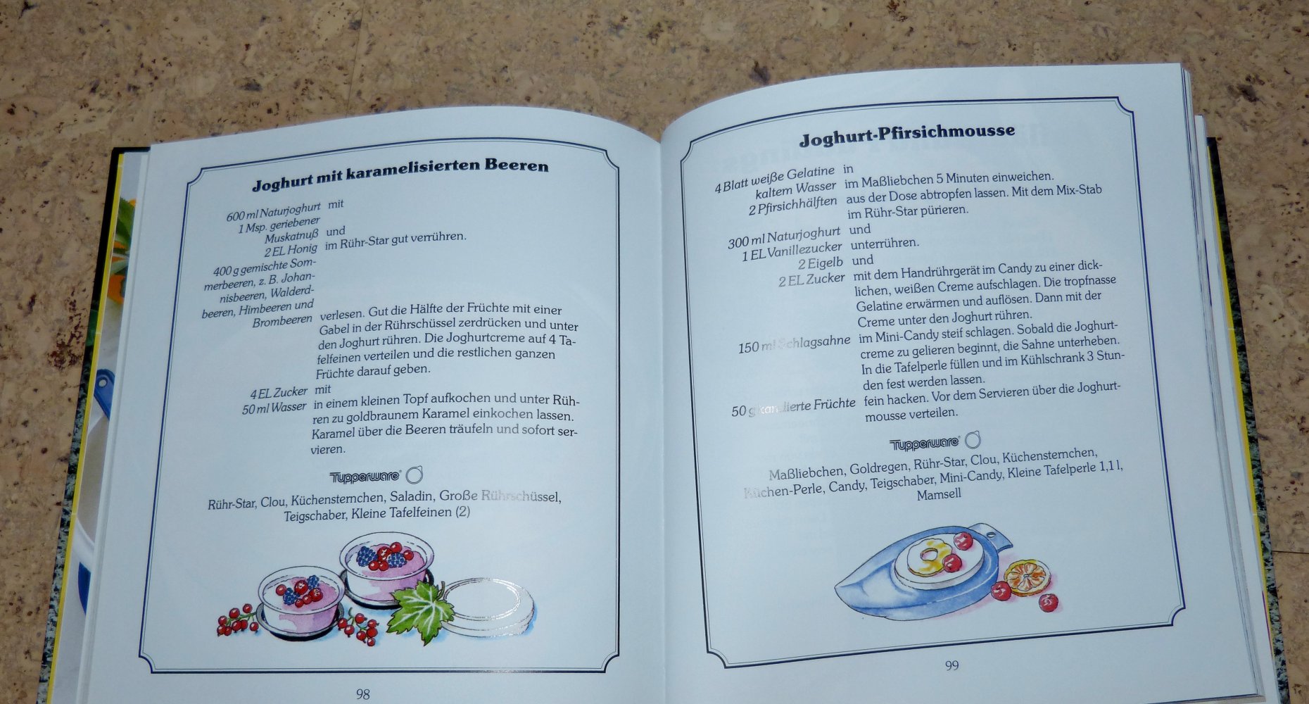 Feine Tupperware Desserts - ausgewählt von Roberto Blanco, gebunden, NEU
