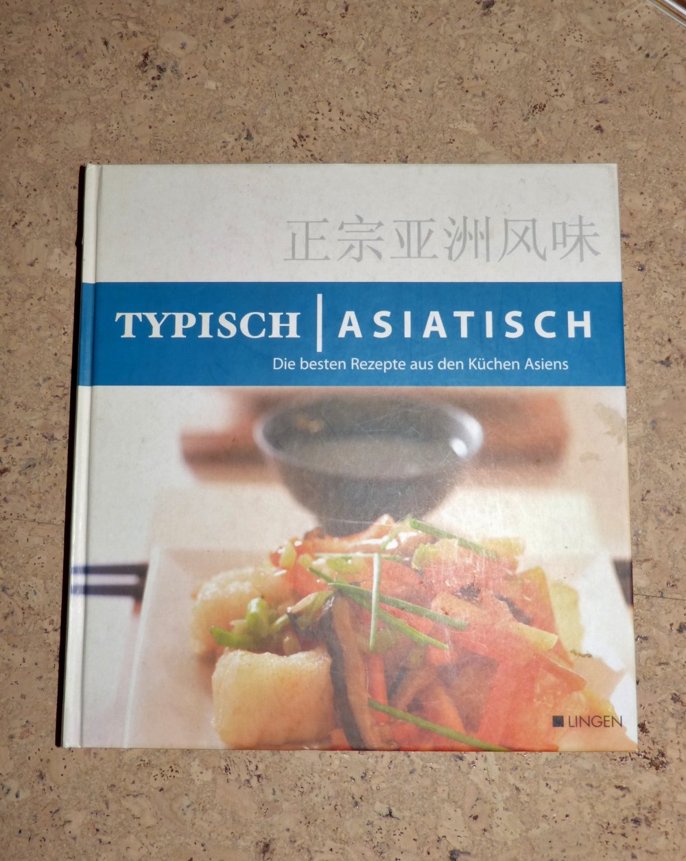 Gebundenes Kochbuch Typisch Asiatisch, Lingen-Verlag, Sehr gut