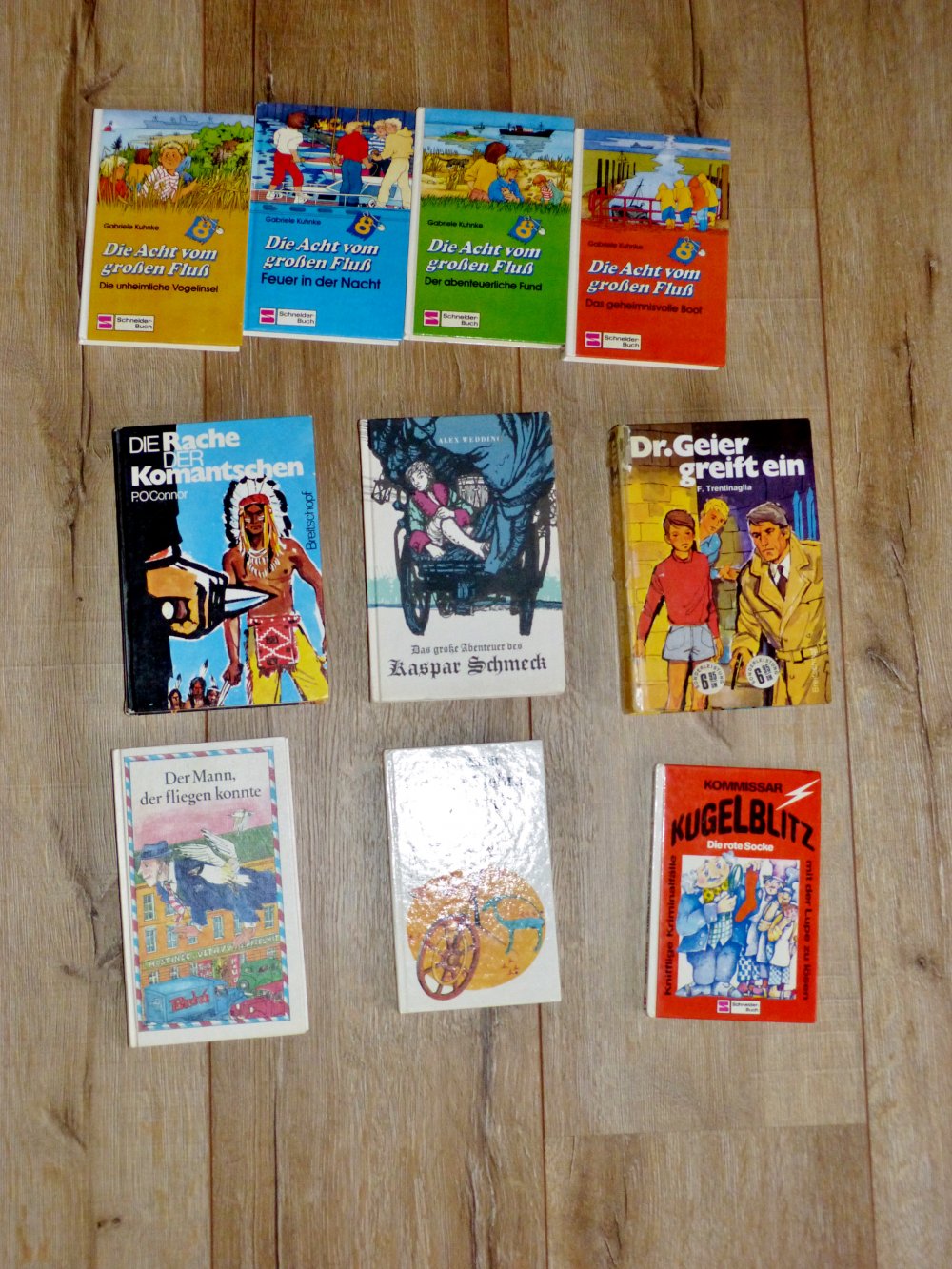 10 alte Kinder-/Jugendbücher, 70er, 80er Jahre