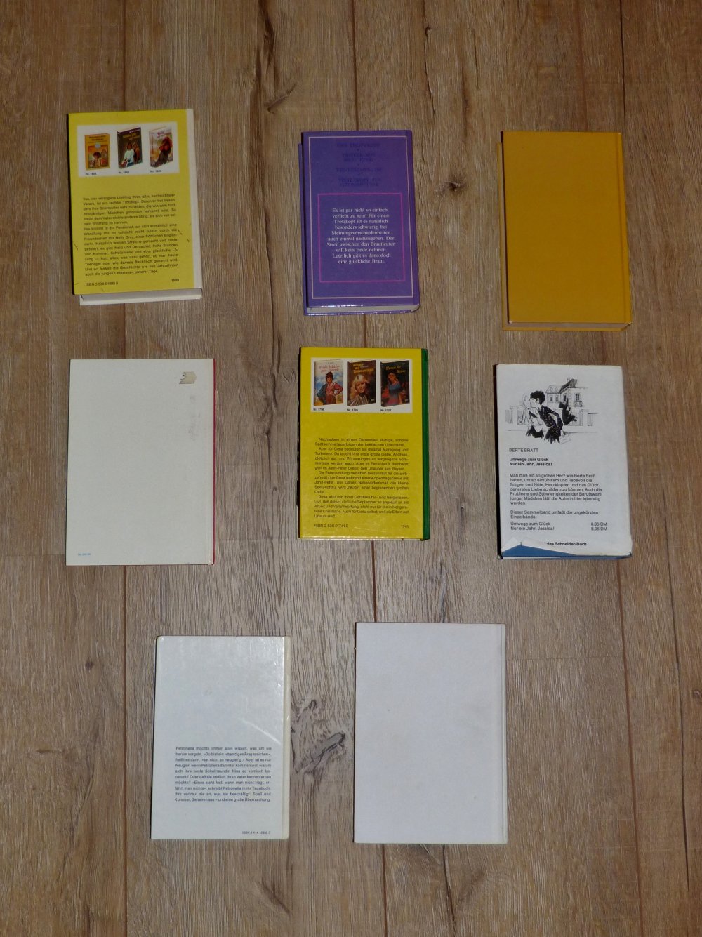 7 Jugendbücher, Mädchenbücher, Romanbücher, 60er,70er, 80er Jahre