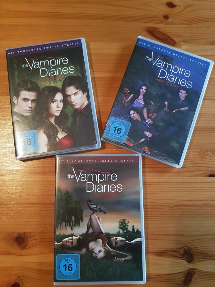 DVD Vampire Diaries Staffel 1 - 3