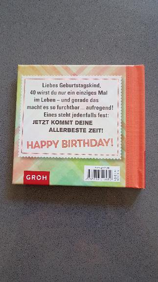 Buch - 40 werden ist furchtbar aufregend - NEU