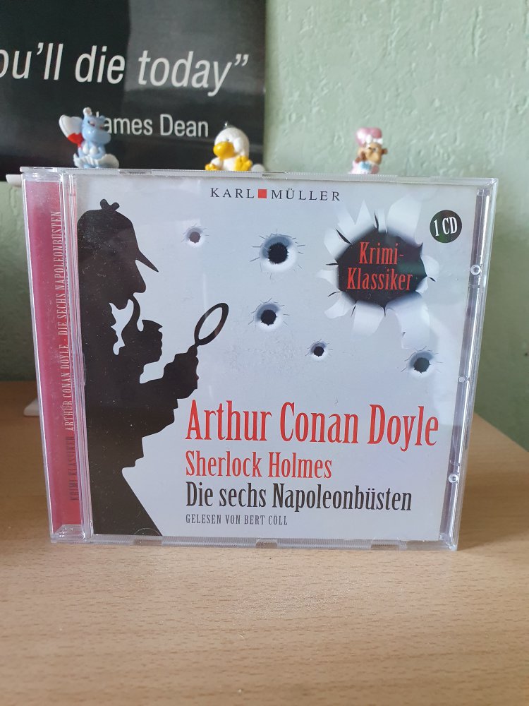 Arthur Conan Doyle : Sherlock Holmes Die sechs Napoleonbüsten Hörbuch / Hörspiel