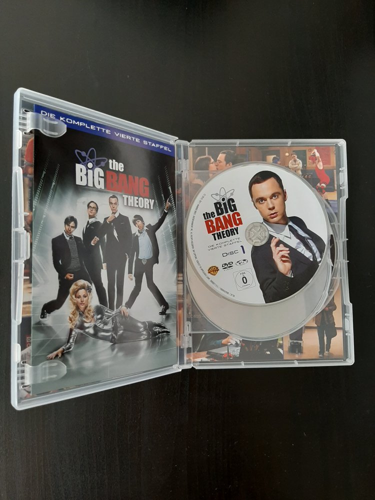 The Big Bang Theory - Die komplette vierte Staffel | Season 4 | US-Sitcom | DVD-Box | Serie 