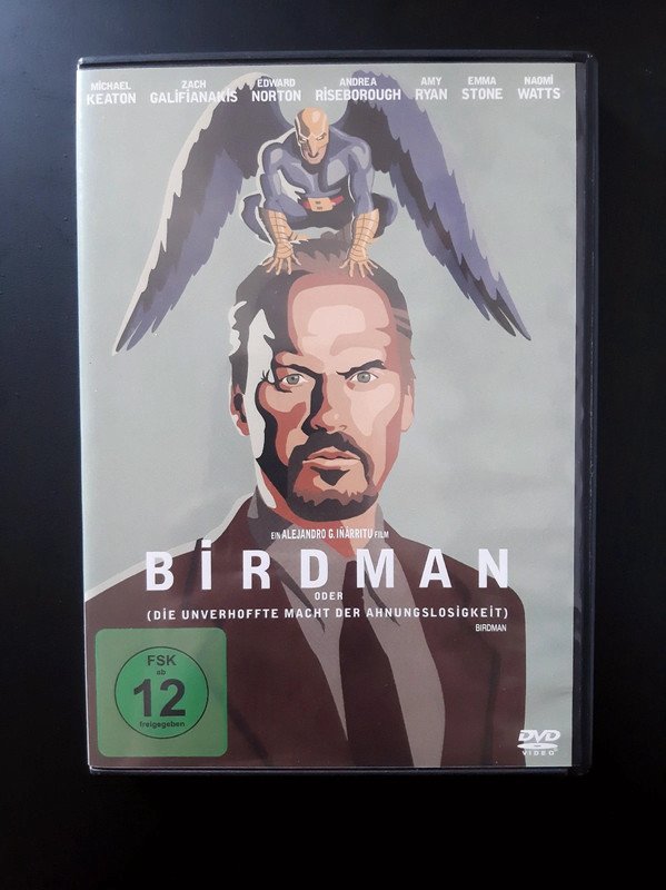 Birdman oder (Die unverhoffte Macht der Ahnungslosigkeit) (2014) DVD | Alejandro González Iñárritu | Michael Keaton
