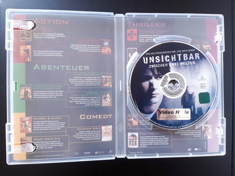 Unsichtbar – Zwischen zwei Welten (2007) DVD | Mystery-Thriller | Justin Chatwin | Margarita Levieva