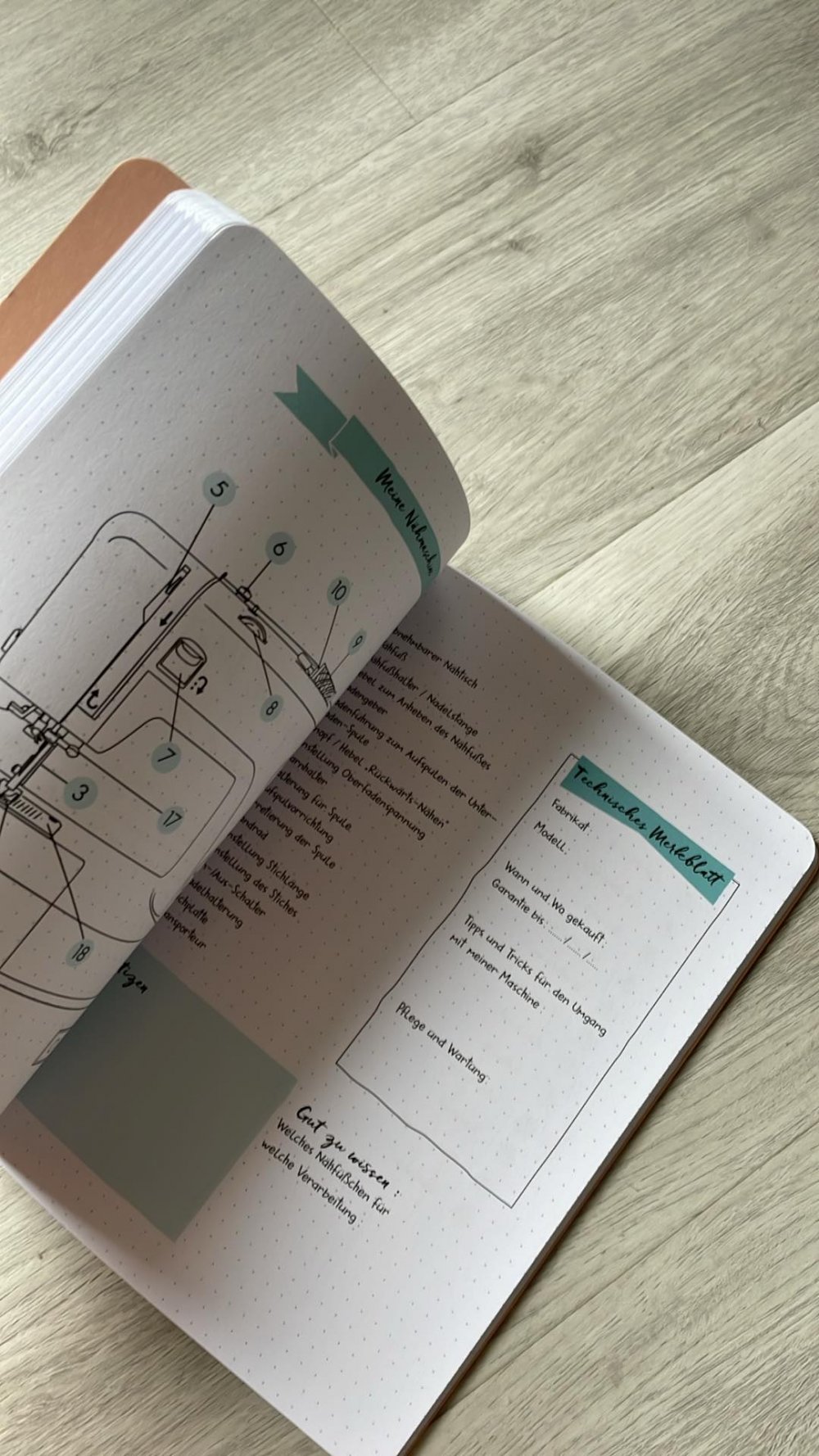 Mein perfektes Projektbuch Nähen 