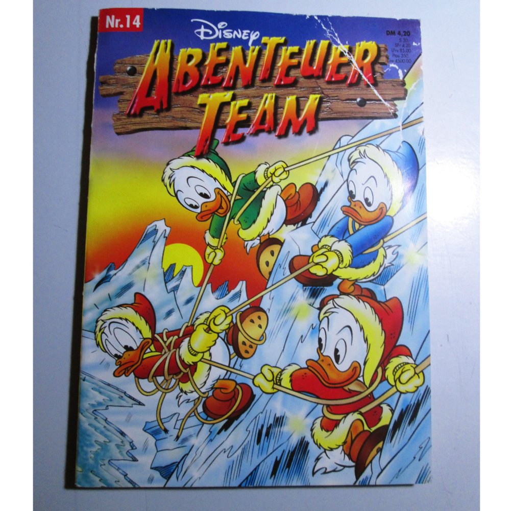 90er Comic Abenteuer Team