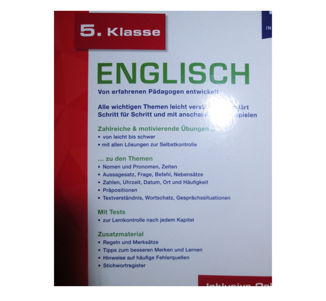 Englisch Lernen Arbeitsbuch Schule