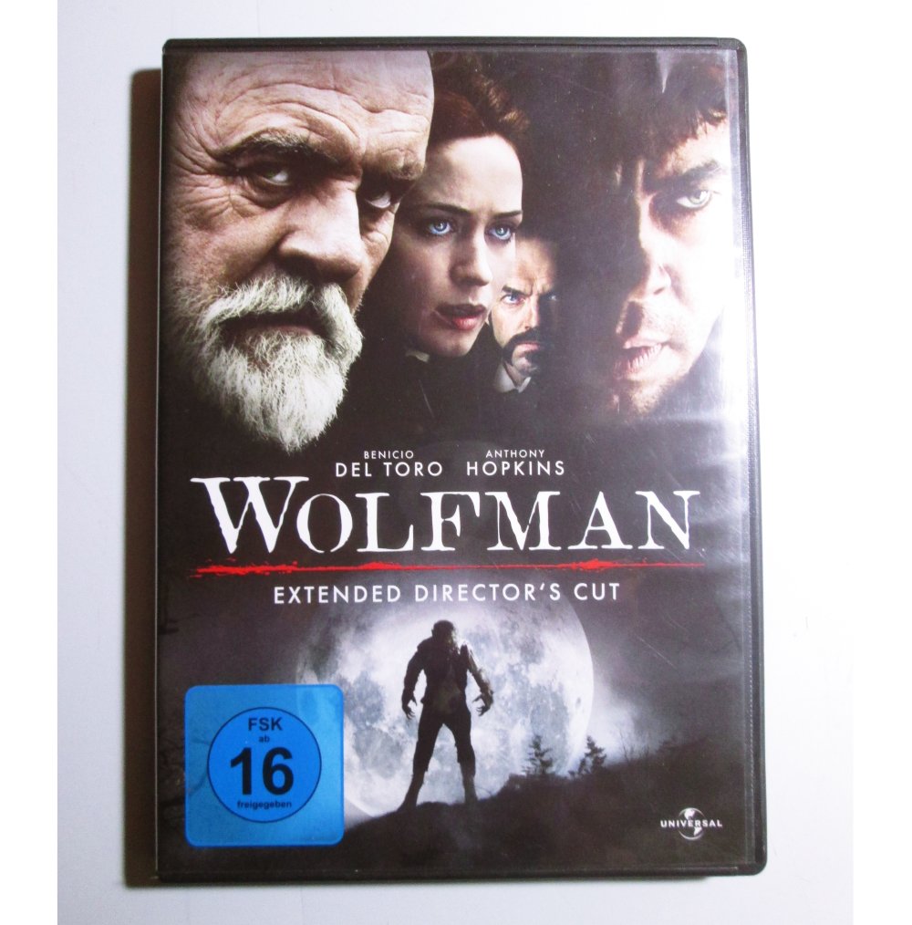 Wolfman Horror Film DVD