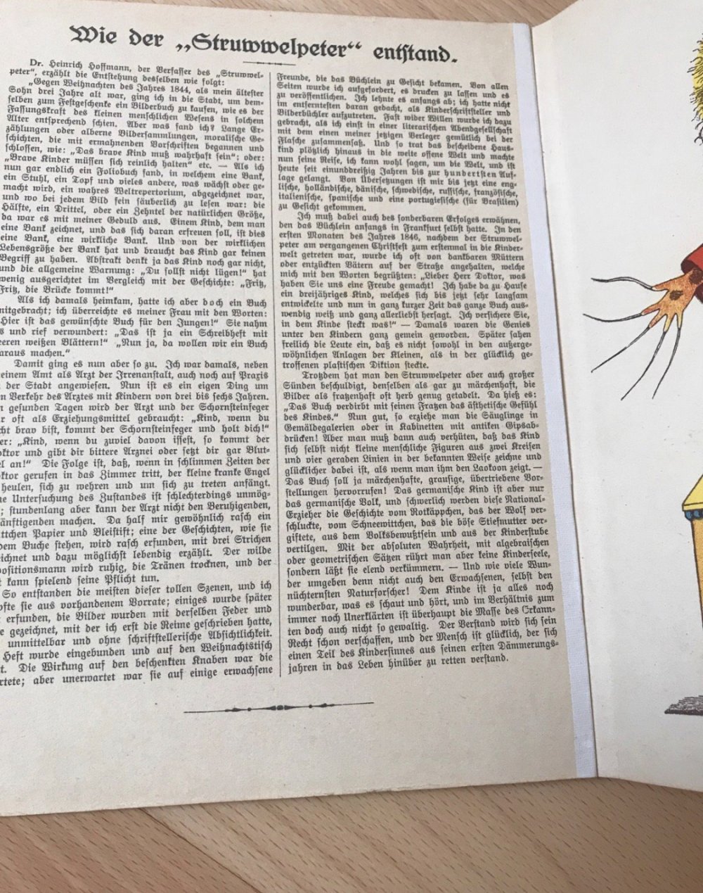 Vintage Kinderbuch Geschichten Wilhelm Busch Dr. Heinrich Hoffmann Nostalgie Hardcover Altdeutsche Schrift Struwwelpeter u.a. 