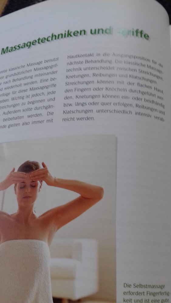 Lehrstoff Nachschlagewerk Massage Technik Anwendung Massagegriffe Anatomie Aktivprogramme Wissenswertes Muskelsystem Heilwirkung 