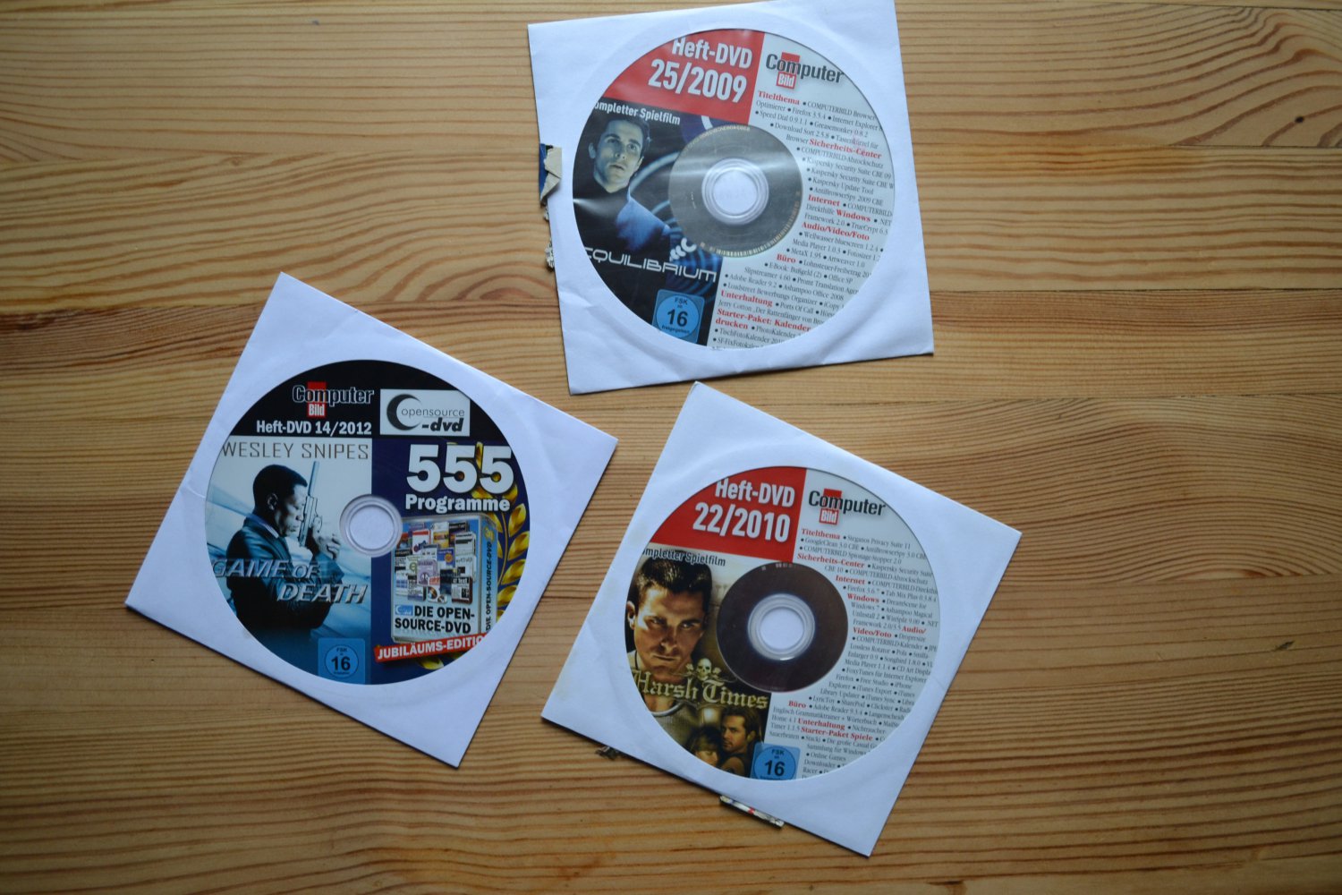 3 DVD Filme 