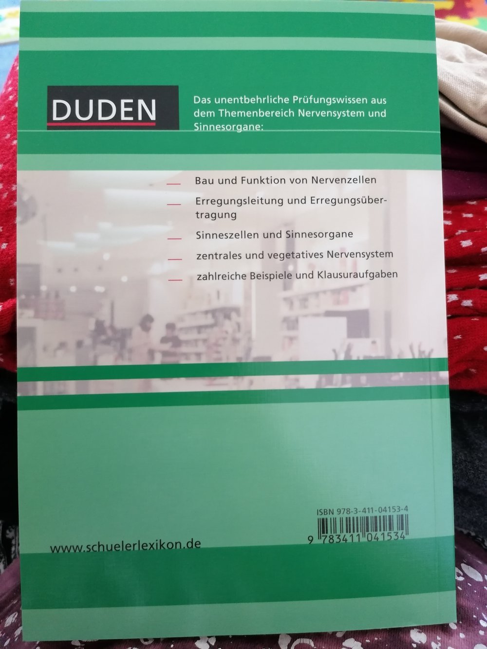 Nervensystem und Sinnesorgane Wolfgang Lathe 2005 Biologie Abiturhilfen Abi