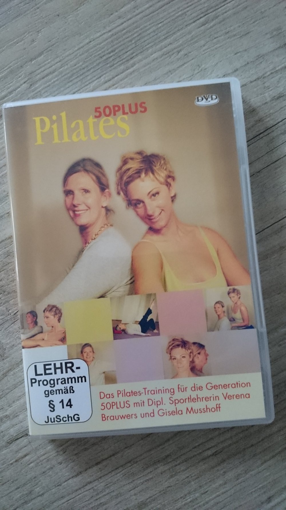 Neu! DVD Pilates 50 Plus, NP 14,95 Euro