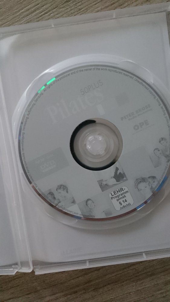 Neu! DVD Pilates 50 Plus, NP 14,95 Euro