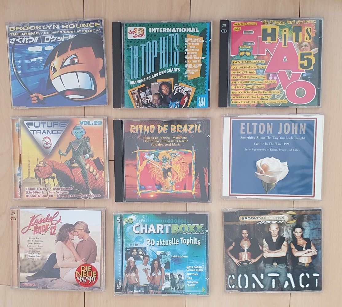 39 CD's verschiedene Genres Komplett 20€ oder einzeln 1€