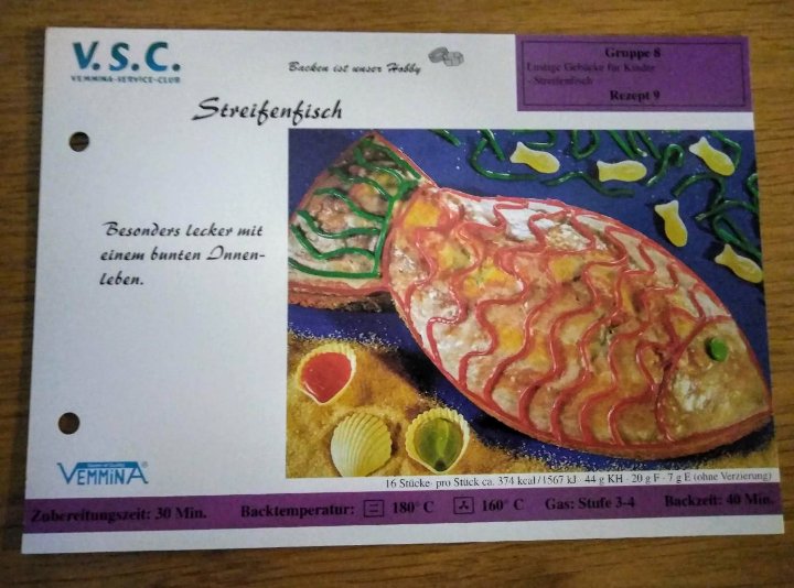 Femmina Rezeptkarte