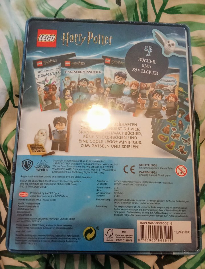 Rätselbox Lego Harry Potter MIT Minifigur Harry Potter OVP
