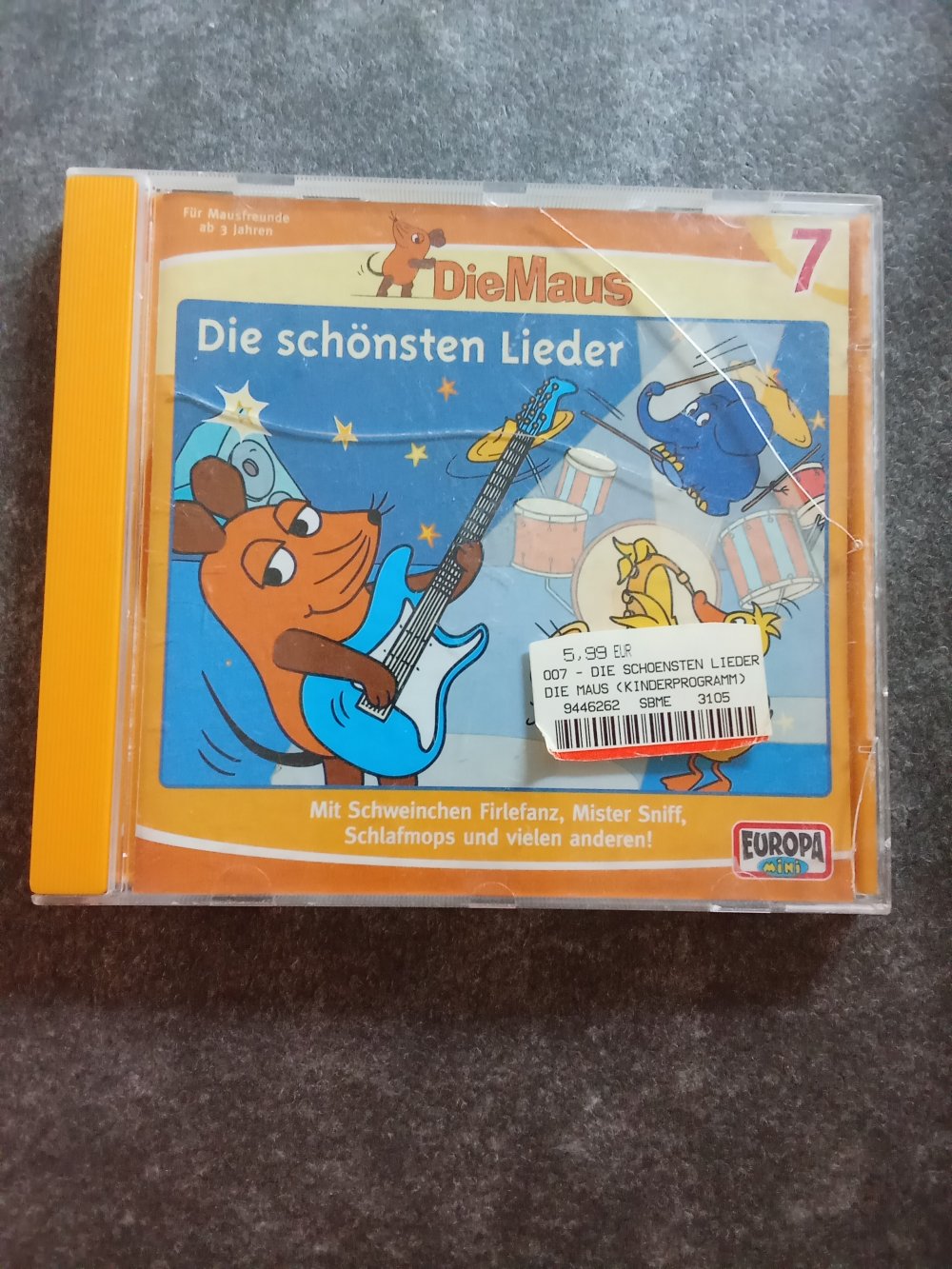 CD Die Maus 7 - Die schönsten Lieder