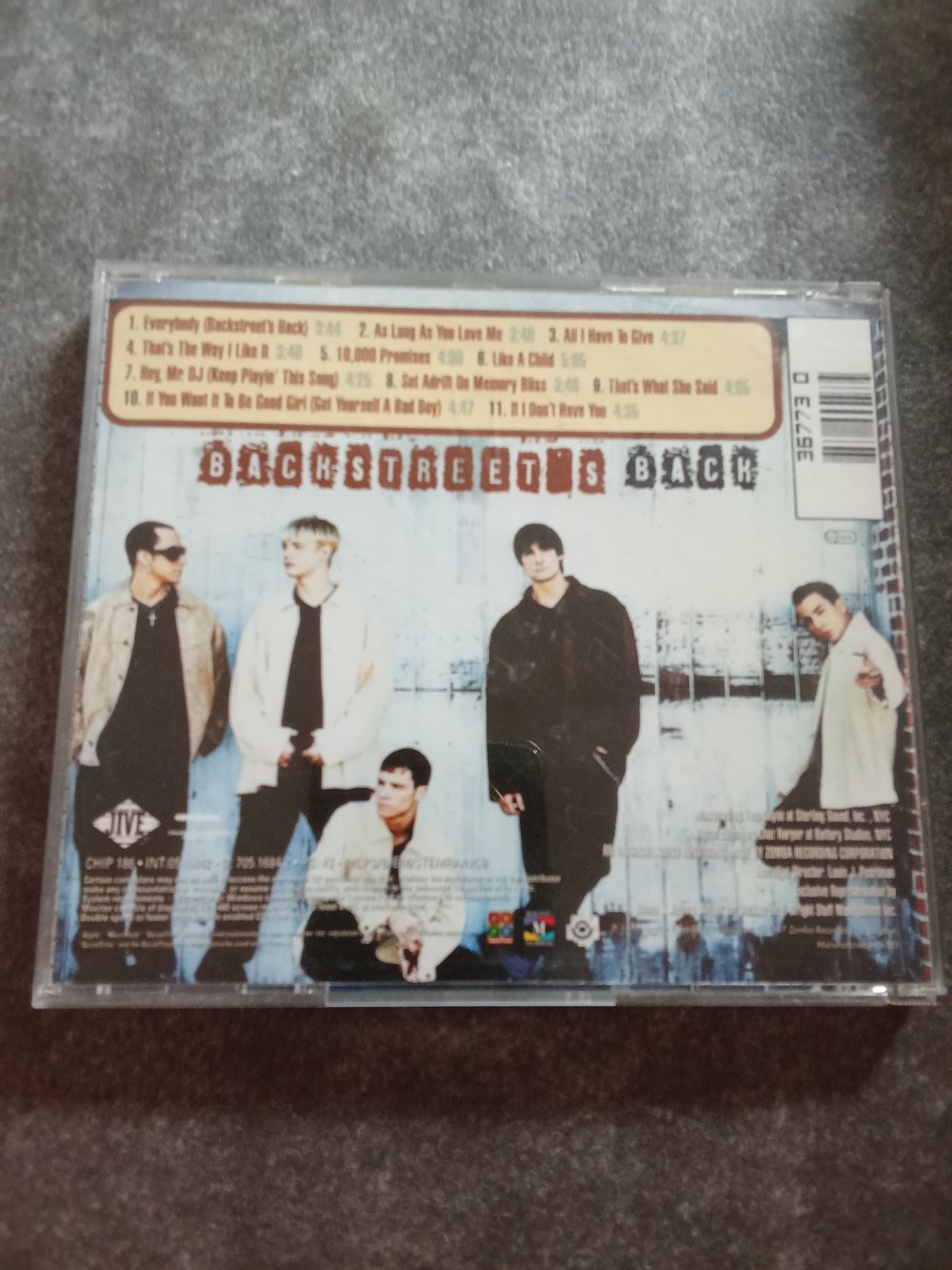 CD Backstreet Boys 