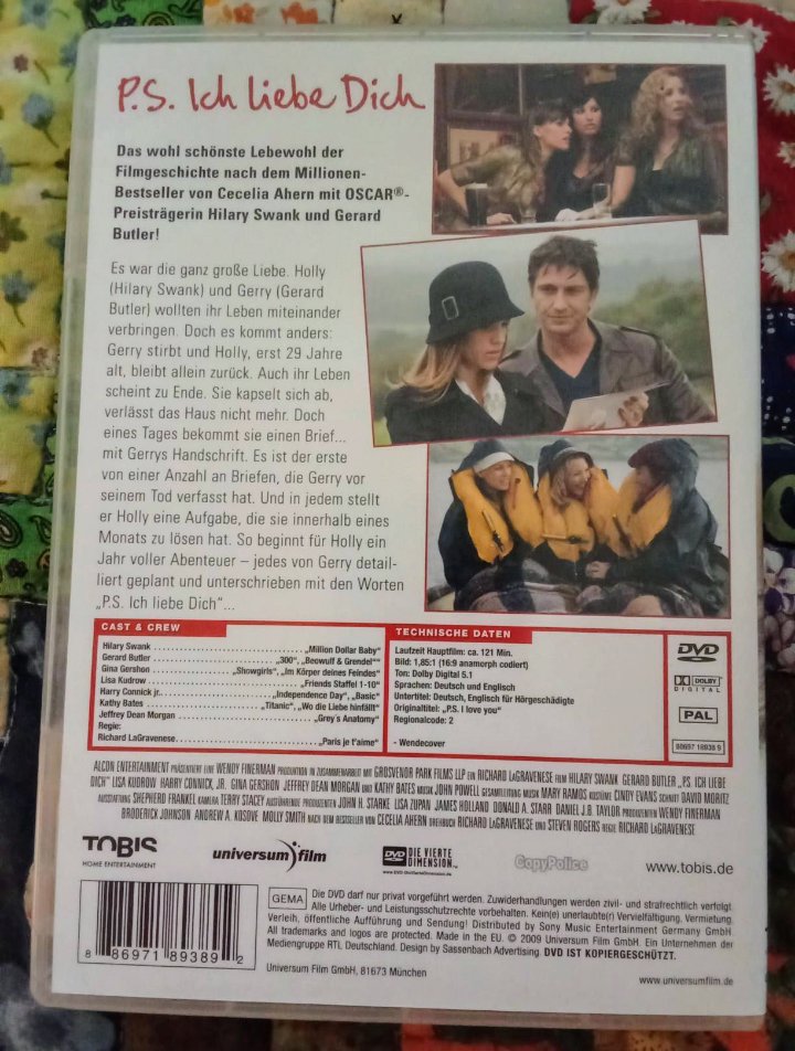 DVD P.S. Ich liebe Dich