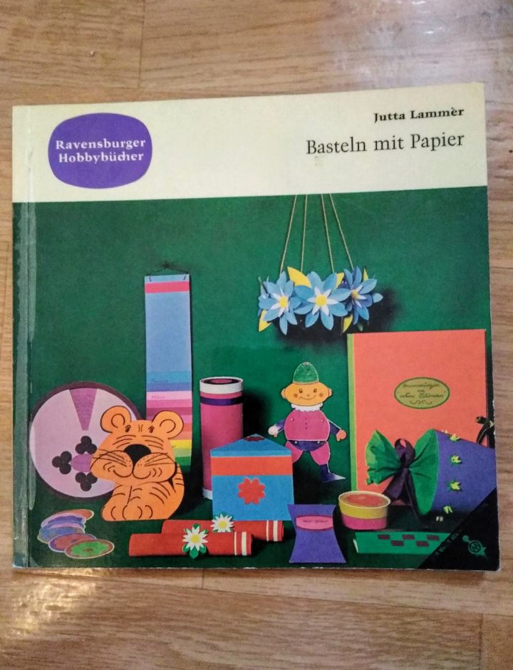 Bastelbuch Vintage 70's