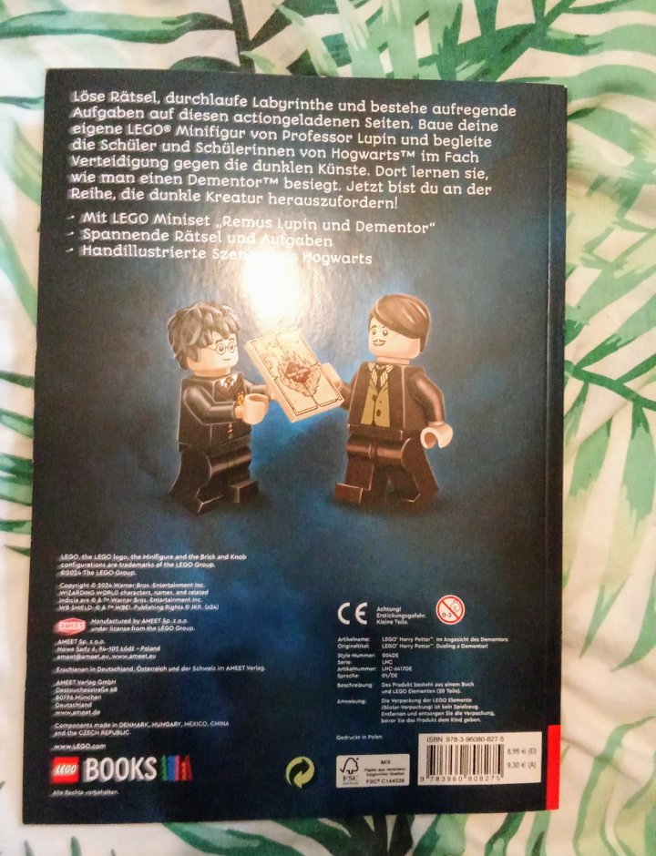 Lego Harry Potter Im Angesicht Des Dementors MIT Minifigur Remus Lupin Minimodell Dementor OVP
