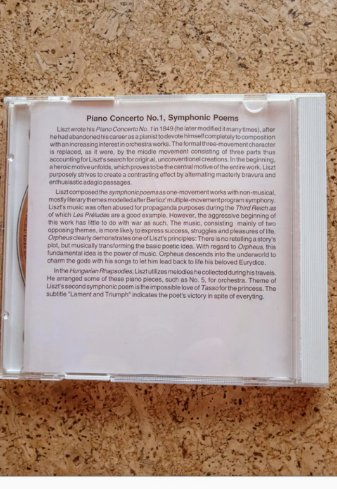 2 CD Franz Liszt