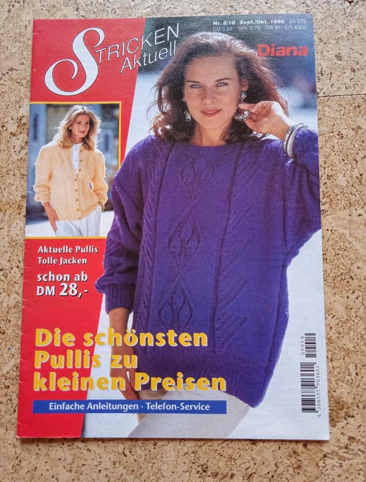 Strickheft Vintage 90's