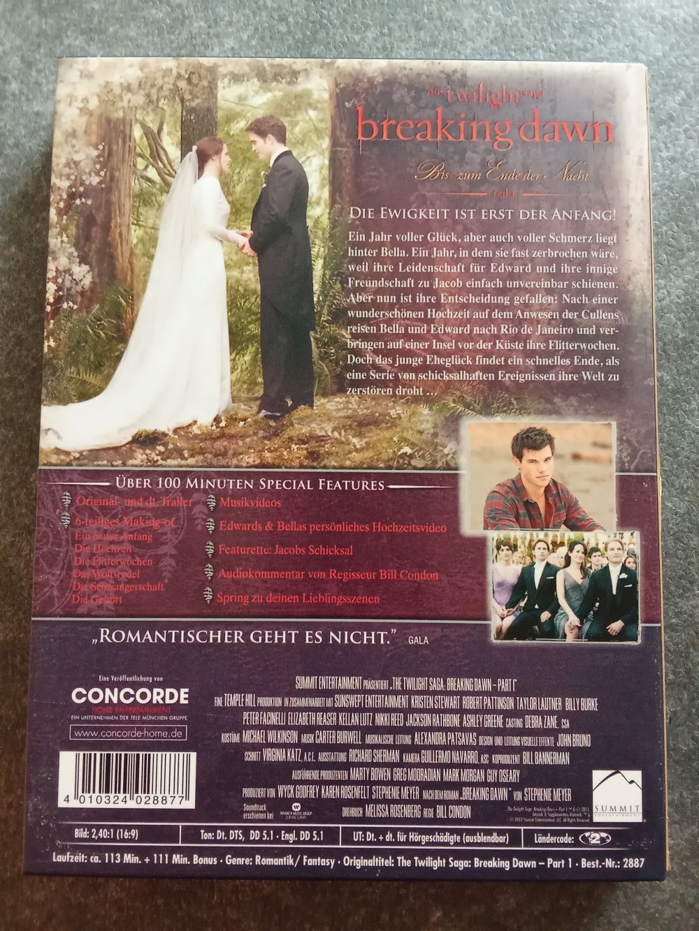 DVD Breaking Dawn - Biss zum Ende der Nacht Teil 1