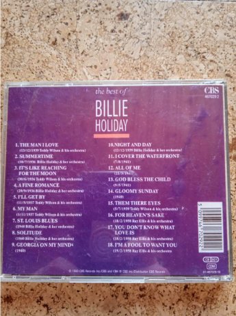CD Billie Holiday